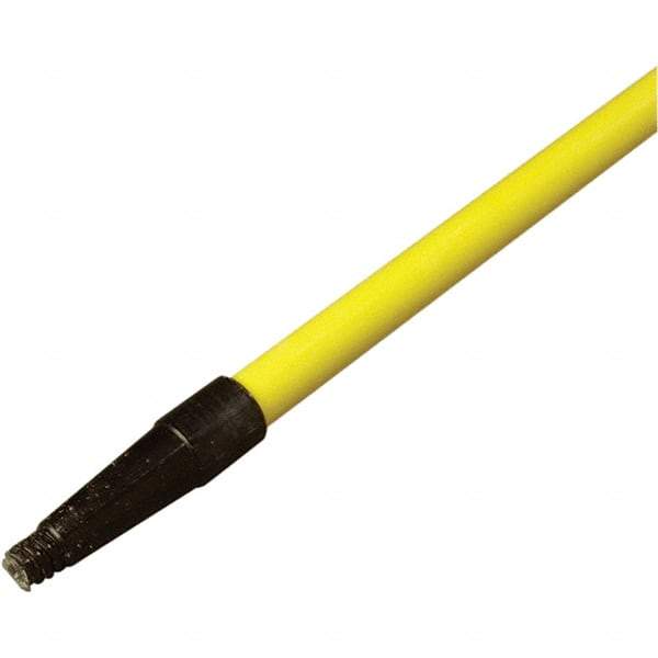 Carlisle - Broom/Squeegee Poles & Handles Connection Type: Threaded & Tapered Handle Material: Fiberglass - Best Tool & Supply