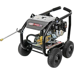 Simpson - Gas, 5.5 hp, 3,600 psi, 2.5 GPM, Cold Water Pressure Washer - AAA Triplex, 25' x 5/16" Hose - Best Tool & Supply