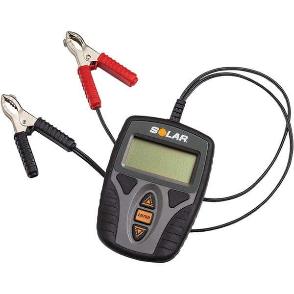 Solar - Automotive Battery Testers Type: Digital Battery and System Tester Voltage: 12V - Best Tool & Supply