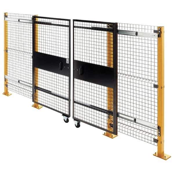 Husky - 8' Wide x 6' High, Double Sliding Door for Temporary Structures - Best Tool & Supply