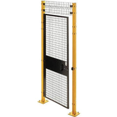 Husky - 4' Wide x 8' High, Swing Door for Temporary Structures - Best Tool & Supply