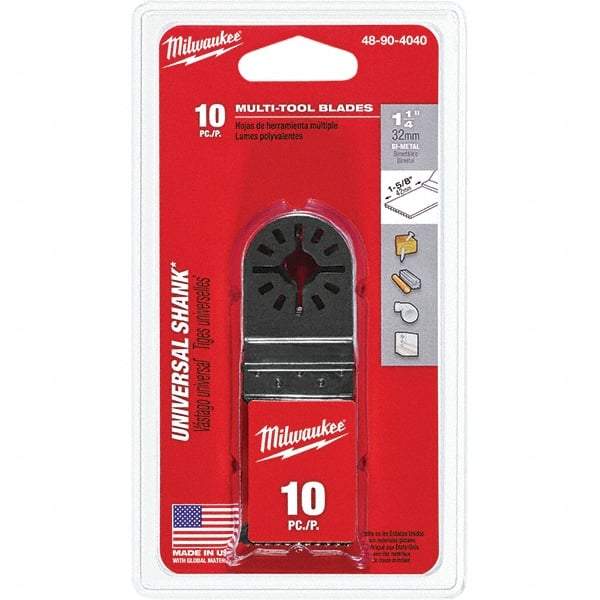 Milwaukee Tool - Rotary & Multi-Tool Accessories Accessory Type: Multi-Material Blade For Use With: Oscillating Tools - Best Tool & Supply