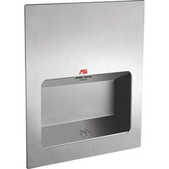 ASI-American Specialties, Inc. - 1000 Watt Satin Stainless Steel Finish Electric Hand Dryer - 277 Volts, 5.2 Amps, 12-19/32" Wide x 15-3/4" High x 4-1/16" Deep - Best Tool & Supply