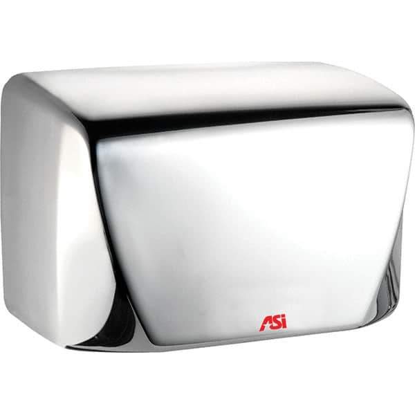 ASI-American Specialties, Inc. - 1000 Watt Satin Stainless Steel Finish Electric Hand Dryer - 110/120 Volts, 10.4 Amps, 9-25/32" Wide x 6-5/8" High x 5-13/32" Deep - Best Tool & Supply