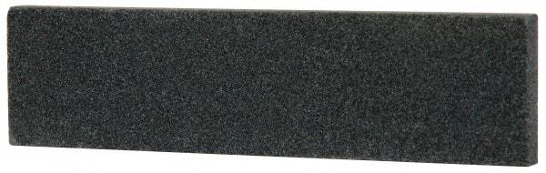 Norton - 4" Long x 1" Wide x 1/4" Thick, Silicon Carbide Sharpening Stone - Rectangle, Coarse Grade - Best Tool & Supply