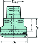 C539127701040A CAPTO ADAPTER - Best Tool & Supply