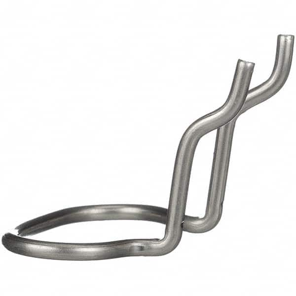 Marlin Steel Wire Products - Pegboard Hooks Type: Single Angled End Hook Projection: 3-1/4 (Inch) - Best Tool & Supply