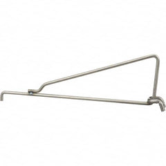 Marlin Steel Wire Products - Pegboard Hooks Type: Single Vertical End Hook Projection: 6-47/64 (Inch) - Best Tool & Supply