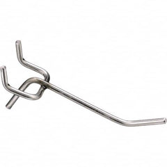 Marlin Steel Wire Products - Pegboard Hooks Type: Single Vertical End Hook Projection: 12-1/4 (Inch) - Best Tool & Supply