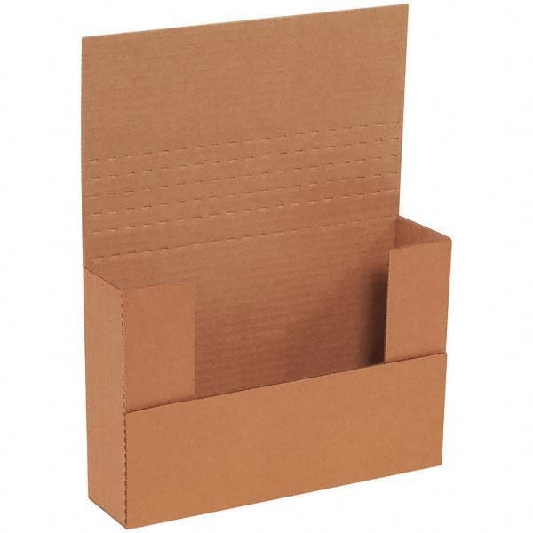 Made in USA - Pack of (50), 6-1/2" Wide x 9-1/2" Long x 2" High Crush Proof Mailers - Best Tool & Supply