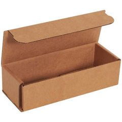 Made in USA - Pack of (50), 3" Wide x 8" Long x 2" High Corrugated Shipping Boxes - Best Tool & Supply