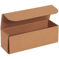 Made in USA - Pack of (50), 3" Wide x 9" Long x 3" High Corrugated Shipping Boxes - Best Tool & Supply