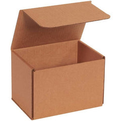 Made in USA - Pack of (50), 5" Wide x 7" Long x 5" High Corrugated Shipping Boxes - Best Tool & Supply