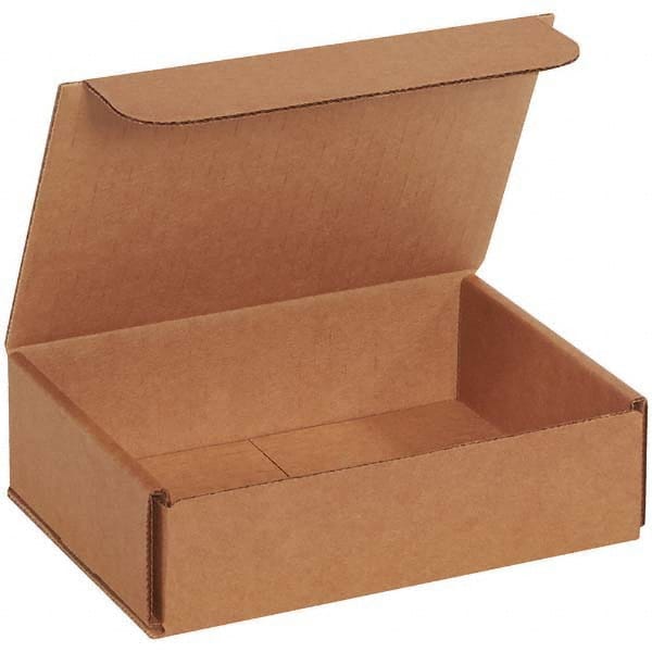 Made in USA - Pack of (50), 5" Wide x 8" Long x 2" High Corrugated Shipping Boxes - Best Tool & Supply