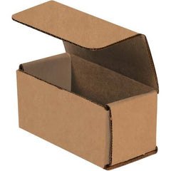 Made in USA - Pack of (50), 2" Wide x 4" Long x 2" High Corrugated Shipping Boxes - Best Tool & Supply