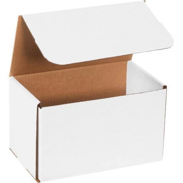 Made in USA - Pack of (50), 6" Wide x 10" Long x 5" High Corrugated Shipping Boxes - Best Tool & Supply