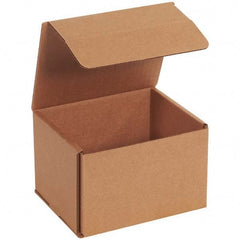 Made in USA - Pack of (50), 5" Wide x 6" Long x 4" High Corrugated Shipping Boxes - Best Tool & Supply