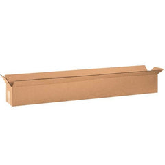 Made in USA - Pack of (15), 6" Wide x 60" Long x 6" High Corrugated Shipping Boxes - Best Tool & Supply