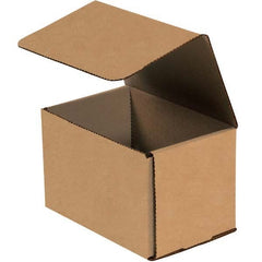 Made in USA - Pack of (50), 5" Wide x 5" Long x 5" High Corrugated Shipping Boxes - Best Tool & Supply