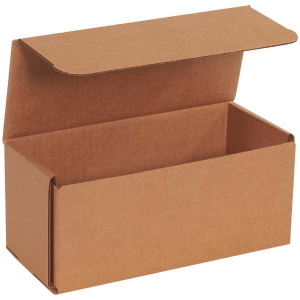 Made in USA - Pack of (50), 4" Wide x 9" Long x 4" High Corrugated Shipping Boxes - Best Tool & Supply