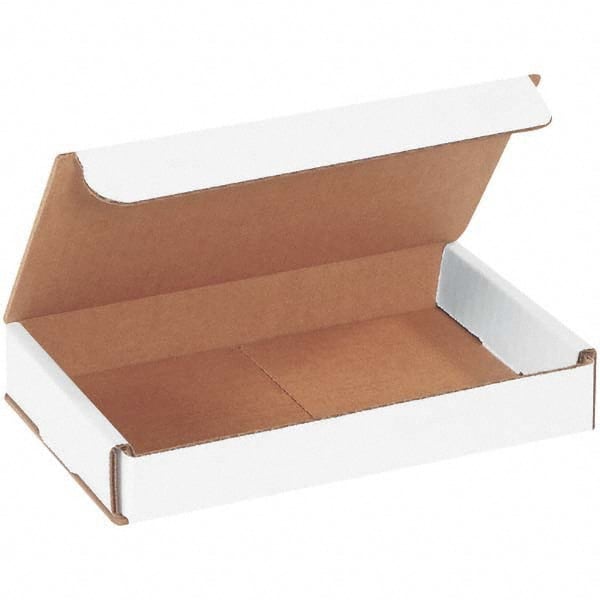 Made in USA - Pack of (50), 5" Wide x 7" Long x 1" High Corrugated Shipping Boxes - Best Tool & Supply