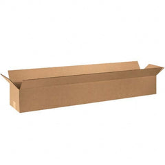 Made in USA - Pack of (15), 8" Wide x 60" Long x 8" High Corrugated Shipping Boxes - Best Tool & Supply