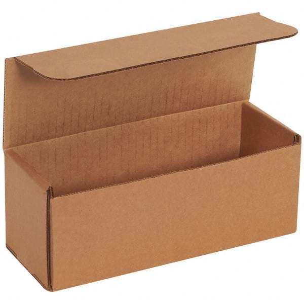 Made in USA - Pack of (50), 3" Wide x 8" Long x 3" High Corrugated Shipping Boxes - Best Tool & Supply