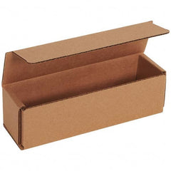 Made in USA - Pack of (50), 2" Wide x 7" Long x 2" High Corrugated Shipping Boxes - Best Tool & Supply