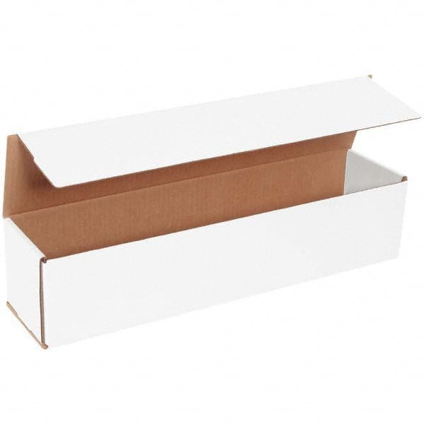 Made in USA - Pack of (50), 4" Wide x 20" Long x 4" High Corrugated Shipping Boxes - Best Tool & Supply