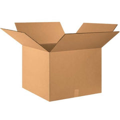 Made in USA - Pack of (10), 22" Wide x 22" Long x 16" High Corrugated Shipping Boxes - Best Tool & Supply