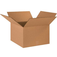 Made in USA - Pack of (10), 16" Wide x 18" Long x 16" High Corrugated Shipping Boxes - Best Tool & Supply