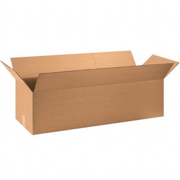 Made in USA - Pack of (20), 12" Wide x 36" Long x 8" High Corrugated Shipping Boxes - Best Tool & Supply