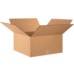 Made in USA - Pack of (10), 24" Wide x 24" Long x 10" High Corrugated Shipping Boxes - Best Tool & Supply