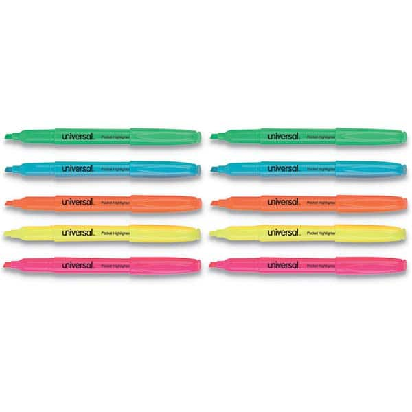 UNIVERSAL - Markers & Paintsticks Type: Highlighters Color: Assorted - Best Tool & Supply