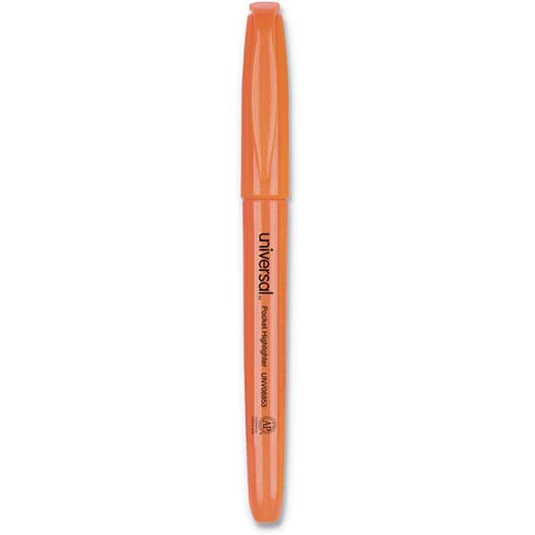 UNIVERSAL - Markers & Paintsticks Type: Highlighters Color: Fluorescent Orange - Best Tool & Supply