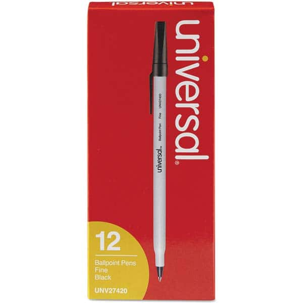 UNIVERSAL - Pens & Pencils Type: Stick Pen Color: Black - Best Tool & Supply