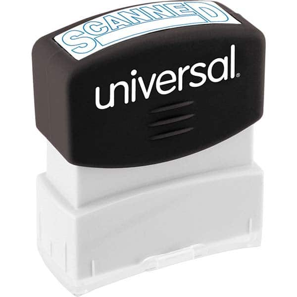 UNIVERSAL - Pre-inked Stock Stamps Type: Message Message: SCANNED - Best Tool & Supply