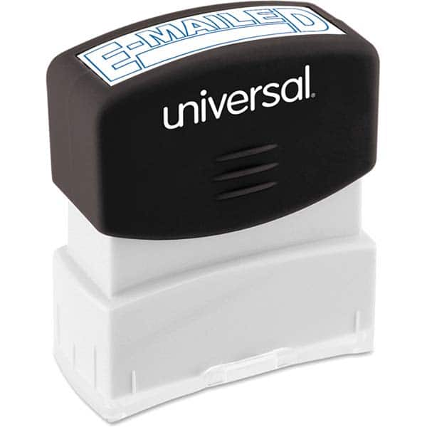 UNIVERSAL - Pre-inked Stock Stamps Type: Message Message: E-MAILED - Best Tool & Supply