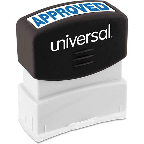 UNIVERSAL - Pre-inked Stock Stamps Type: Message Message: APPROVED - Best Tool & Supply