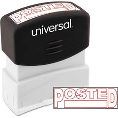 UNIVERSAL - Pre-inked Stock Stamps Type: Message Message: POSTED - Best Tool & Supply