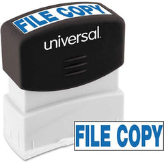 UNIVERSAL - Pre-inked Stock Stamps Type: Message Message: FILE COPY - Best Tool & Supply