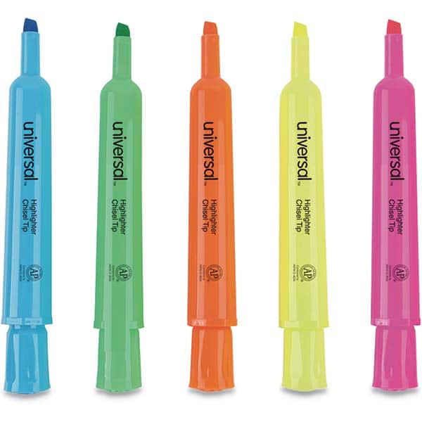 UNIVERSAL - Markers & Paintsticks Type: Highlighters Color: Assorted - Best Tool & Supply