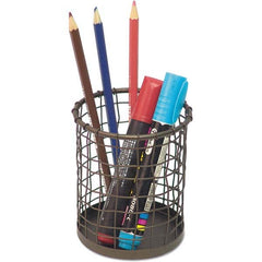 UNIVERSAL - Desktop File Organizers Type: Pencil Cup Color: Bronze - Best Tool & Supply