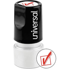 UNIVERSAL - Pre-inked Stock Stamps Type: Message Message: CHECK MARK (ICON) - Best Tool & Supply