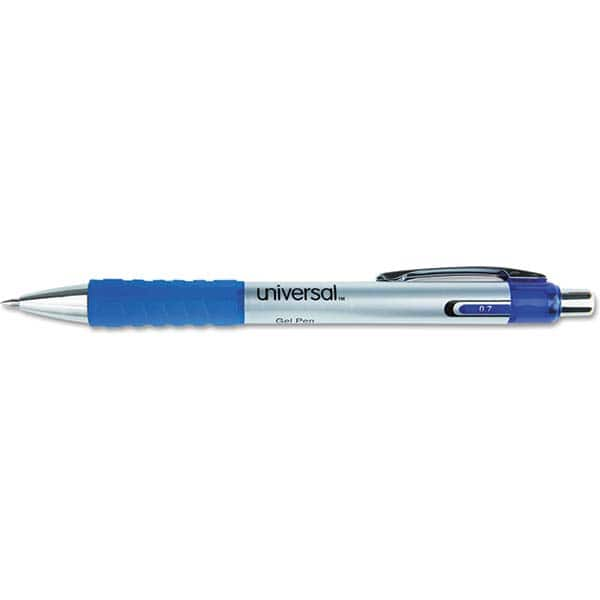 UNIVERSAL - Pens & Pencils Type: Comfort Grip Retractable Pen Color: Blue - Best Tool & Supply