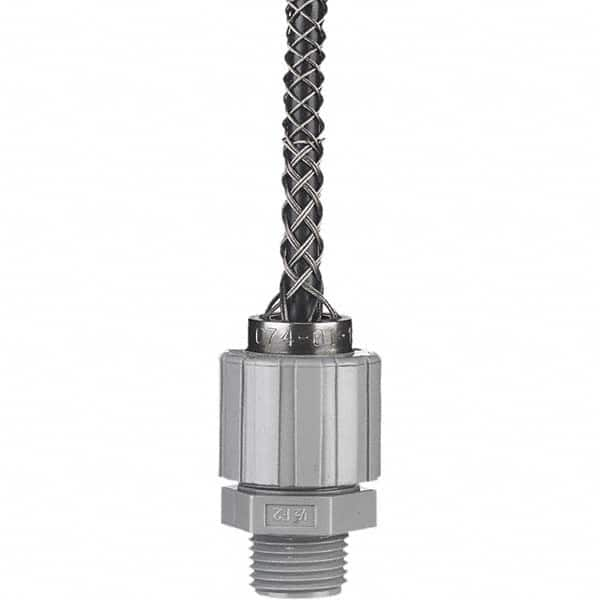 Hubbell Wiring Device-Kellems - 0.62 to 0.75" Liquidtight Straight Strain Relief Cord Grip - Best Tool & Supply