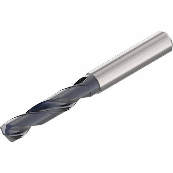 Seco - 13.5mm 140° Spiral Flute Solid Carbide Screw Machine Drill Bit - Best Tool & Supply