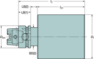 392410506313050A HSK BLANK - Best Tool & Supply