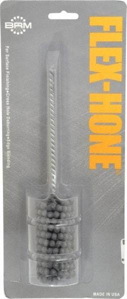 Brush Research Mfg. - 1-3/8" Bore Diam, 120 Grit, Silicon Carbide Flexible Hone - Fine, 8" OAL - Best Tool & Supply