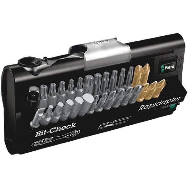 Wera - Screwdriver Bit Sets Type: Bit Set Drive Size: 1/4 (Inch) - Best Tool & Supply